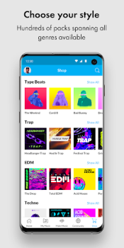 İndir Music Maker JAM: Beatmaker app Müzik ve Ses Android için Ekran görüntüsü 3