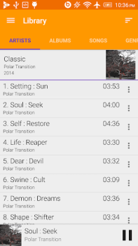 İndir GoneMAD Music Player (Trial) Müzik ve Ses Android için Ekran görüntüsü 4