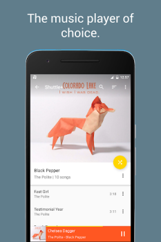 İndir Shuttle Music Player (Legacy) Müzik ve Ses Android için Ekran görüntüsü 5