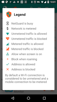 İndir NetGuard - no-root firewall Araçlar Android için Ekran görüntüsü 4