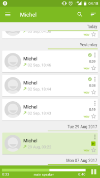 İndir Call Recorder - SKVALEX Araçlar Android için Ekran görüntüsü 3