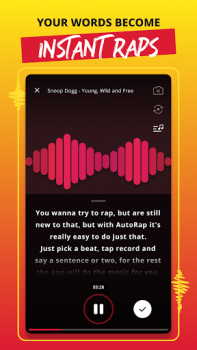 İndir AutoRap by Smule Müzik ve Ses Android için Ekran görüntüsü 3