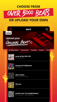 İndir AutoRap by Smule Müzik ve Ses Android için Ekran görüntüsü 4