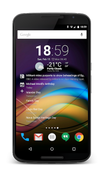 İndir Chronus: Hava Durumu Widget'ı İş Android için Ekran görüntüsü 3