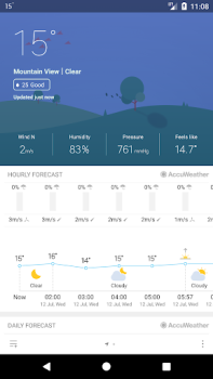 İndir Weather Mate (Weather M8) Hava Durumu Android için Ekran görüntüsü 2