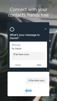 İndir Microsoft Cortana İş Android için Ekran görüntüsü 3