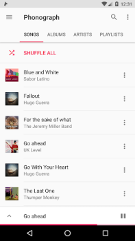 İndir Phonograph Music Player Müzik ve Ses Android için Ekran görüntüsü 4