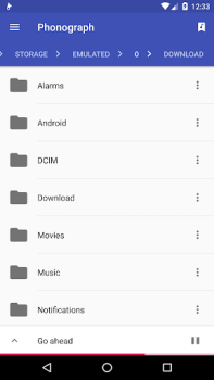 İndir Phonograph Music Player Müzik ve Ses Android için Ekran görüntüsü 5