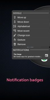 İndir Wheel Launcher - sidebar Araçlar Android için Ekran görüntüsü 4