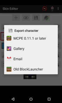 İndir Skin Editor for Minecraft Araçlar Android için Ekran görüntüsü 6