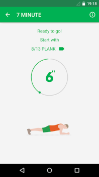 İndir 7 Dakika Egzersiz Sağlık & Fitness Android için Ekran görüntüsü 6