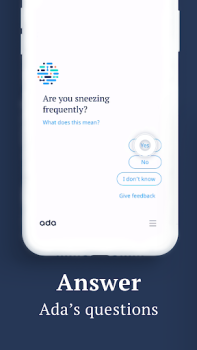 İndir Ada – check your health Tıp Android için Ekran görüntüsü 2