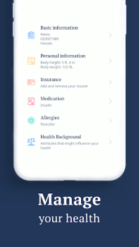 İndir Ada – check your health Tıp Android için Ekran görüntüsü 6