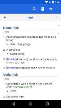 İndir Dictionary - WordWeb Eğitim Android için Ekran görüntüsü 5
