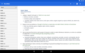 İndir Dictionary - WordWeb Eğitim Android için Ekran görüntüsü 7