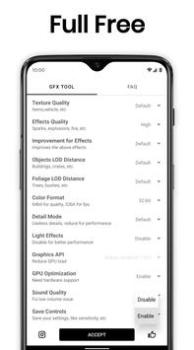 İndir GFX Tool: Launcher & Optimizer Araçlar Android için Ekran görüntüsü 3