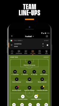 İndir LiveScore: Live Sports Scores Spor Android için Ekran görüntüsü 3