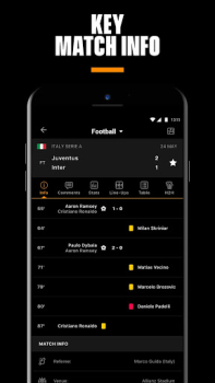 İndir LiveScore: Live Sports Scores Spor Android için Ekran görüntüsü 7