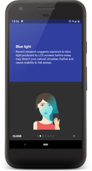 İndir Twilight: Mavi ışık filtresi Sağlık & Fitness Android için Ekran görüntüsü 5