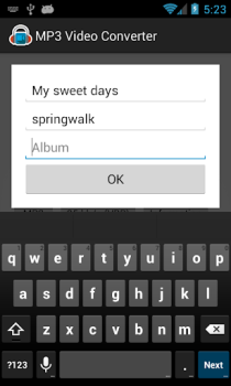 İndir MP3 Video Converter Müzik ve Ses Android için Ekran görüntüsü 3