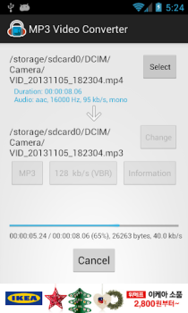 İndir MP3 Video Converter Müzik ve Ses Android için Ekran görüntüsü 4