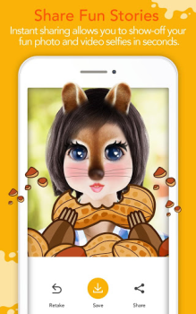 İndir YouCam Fun - Snap Live Selfie Fotoğraf Android için Ekran görüntüsü 3