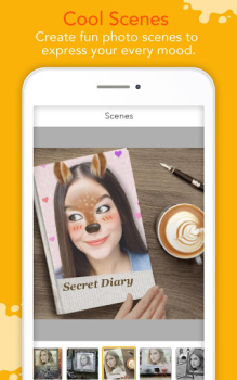 İndir YouCam Fun - Snap Live Selfie Fotoğraf Android için Ekran görüntüsü 5
