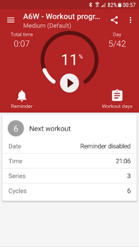 İndir Karın antremanı A6W Sağlık & Fitness Android için Ekran görüntüsü 3