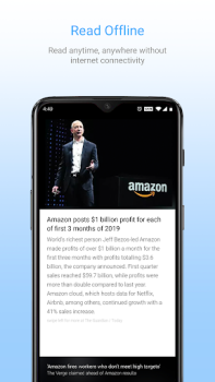 İndir Inshorts - News in 60 words Haberler & Dergiler Android için Ekran görüntüsü 2