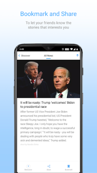 İndir Inshorts - News in 60 words Haberler & Dergiler Android için Ekran görüntüsü 7