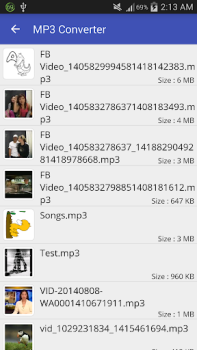 İndir Video to MP3 Converter Araçlar Android için Ekran görüntüsü 4