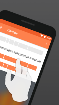İndir Confide - Gizli mesajlaşma İletişim Android için Ekran görüntüsü 2