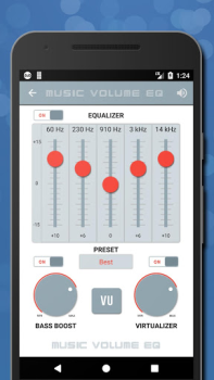 İndir Music Volume EQ - Equalizer Müzik ve Ses Android için Ekran görüntüsü 4