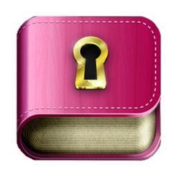 Logo Diary with lock password