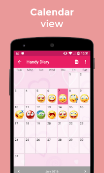 İndir Diary with lock password Yaşam Tarzı Android için Ekran görüntüsü 6