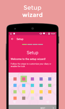 İndir Diary with lock password Yaşam Tarzı Android için Ekran görüntüsü 7