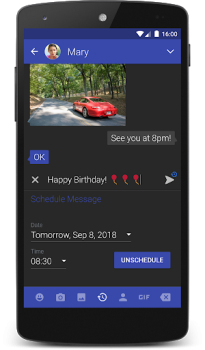 İndir Textra SMS İletişim Android için Ekran görüntüsü 6