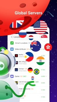 İndir UFO VPN Basic Araçlar Android için Ekran görüntüsü 3