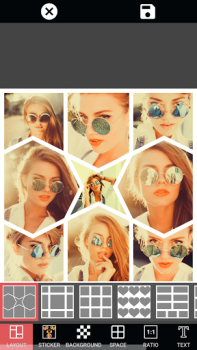 İndir Photo Collage Maker & Editor Fotoğraf Android için Ekran görüntüsü 2
