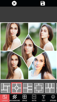 İndir Photo Collage Maker & Editor Fotoğraf Android için Ekran görüntüsü 3