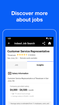 İndir Indeed İş Arama İş Dünyası Android için Ekran görüntüsü 2