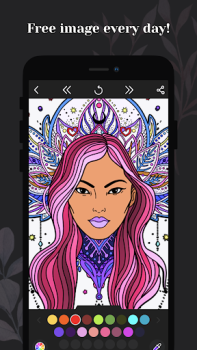 İndir Coloring pages: Mandala for me Gündelik Android için Ekran görüntüsü 2