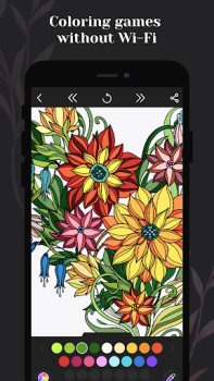 İndir Coloring pages: Mandala for me Gündelik Android için Ekran görüntüsü 4