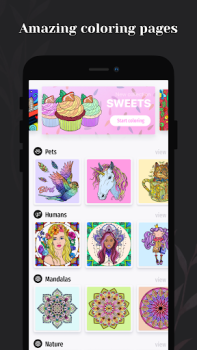 İndir Coloring pages: Mandala for me Gündelik Android için Ekran görüntüsü 6