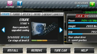 İndir Drag Racing Yarış Android için Ekran görüntüsü 3