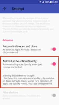 İndir AirBattery Müzik ve Ses Android için Ekran görüntüsü 5