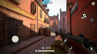İndir Frontline Guard: WW2 Online Sh Eylem Android için Ekran görüntüsü 3