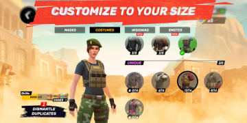 İndir Guns of Boom - Online PvP Acti Eylem Android için Ekran görüntüsü 7