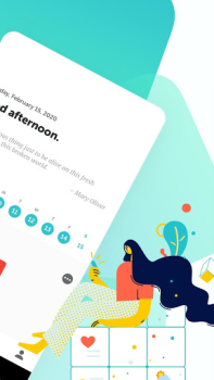 İndir Grid Diary - Journal, Planner Yaşam Tarzı Android için Ekran görüntüsü 2