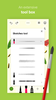 İndir Tayasui Sketches Sanat ve Tasarım Android için Ekran görüntüsü 4